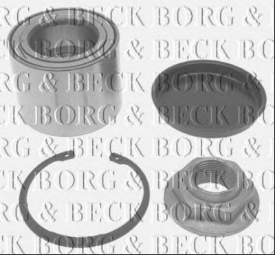 BORG & BECK bwk1269 -  Комплект подшипника ступицы колеса